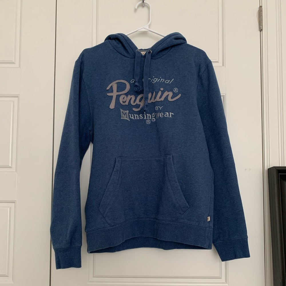 Penguin Dark Blue Hoodie
